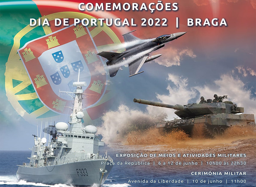 Comemorações do Dia de Portugal em Braga